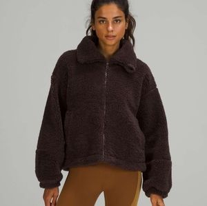 Lululemon Cinchable Fleece Zip Up